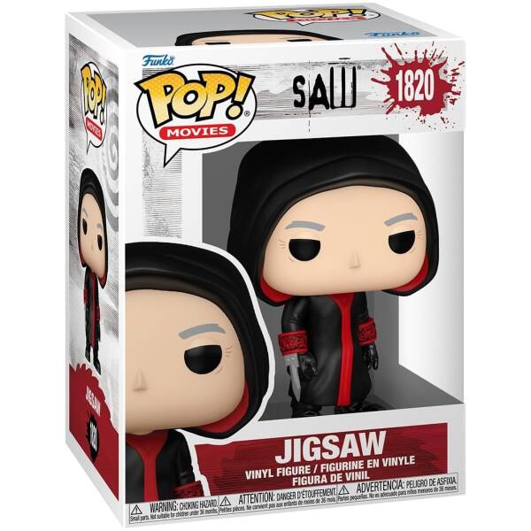 Funko Pop! Movies: Saw 10th Anniversary - Jigsaw Killer