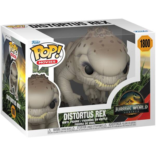 Funko Pop! Jurassic World: Rebirth - Distortus Rex #1800 Image 1