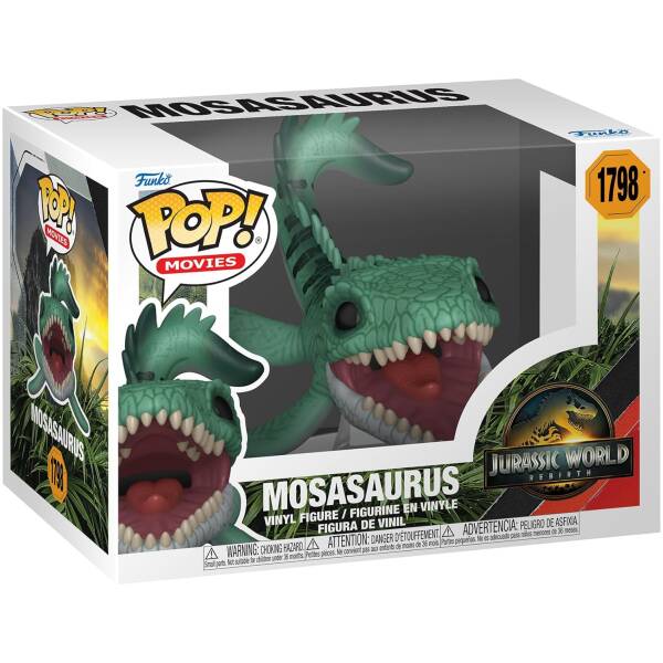 Funko Pop! Jurassic World: Rebirth - Mosasaurus #1798 Image 1