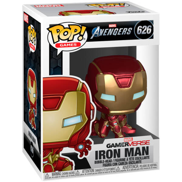 POP figure Marvel Avengers Game Iron Man Stark Tech Suit