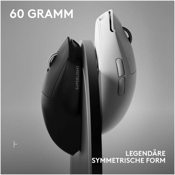 Logitech G PRO X Superlight 2 SE Black Mouse Image 4