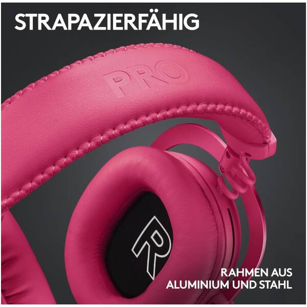 Logitech G Pro X 2 Lightspeed Headset Pink Image 3