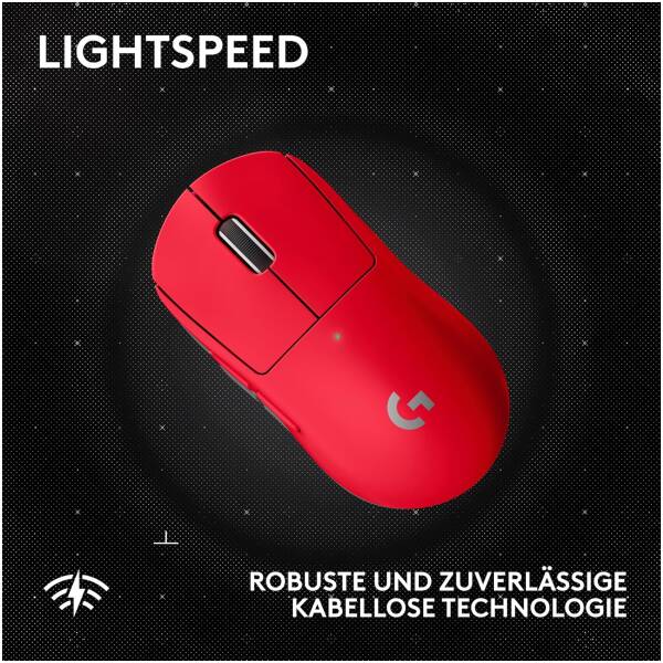 Logitech G PRO X Superlight 2 SE Red Mouse Image 2