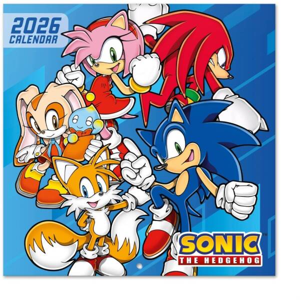 2026 Sonic 30x30 Calendar