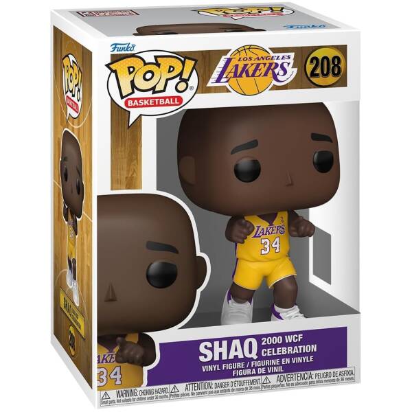 Funko Pop! NBA Lakers Shaq #208 Image 1