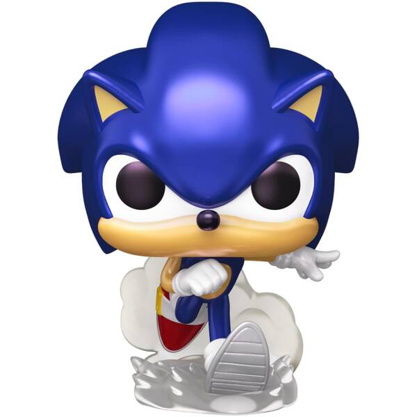 Funko Pop! Plus: Sonic - Sonic (Pearlescent) #1114 Image 2