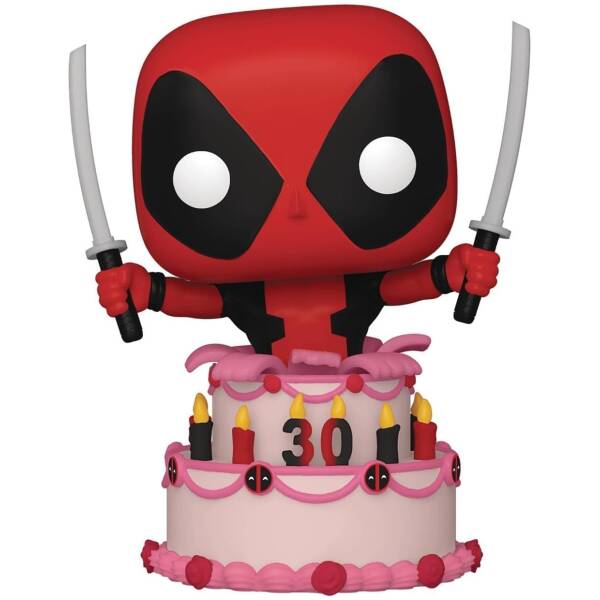 Funko Pop! Marvel Deadpool 30th Deadpool In Cake #776 Image 2