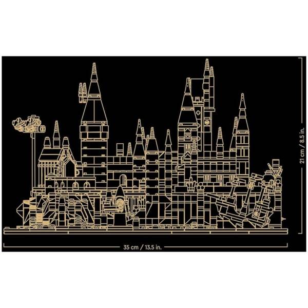 LEGO Harry Potter Hogwarts Castle with Castle Grounds 76419 Image 2