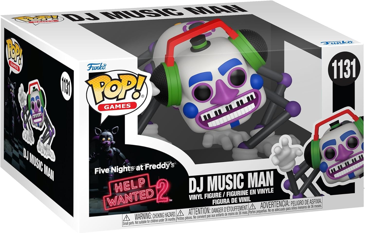 Funko Pop! Five Nights at Freddy's (FNAF)'s DJ Music Man #1131 Image 1 VR.LV Funko Pop! Five Nights at Freddy's (FNAF)'s DJ Music Man #1131 Image 1