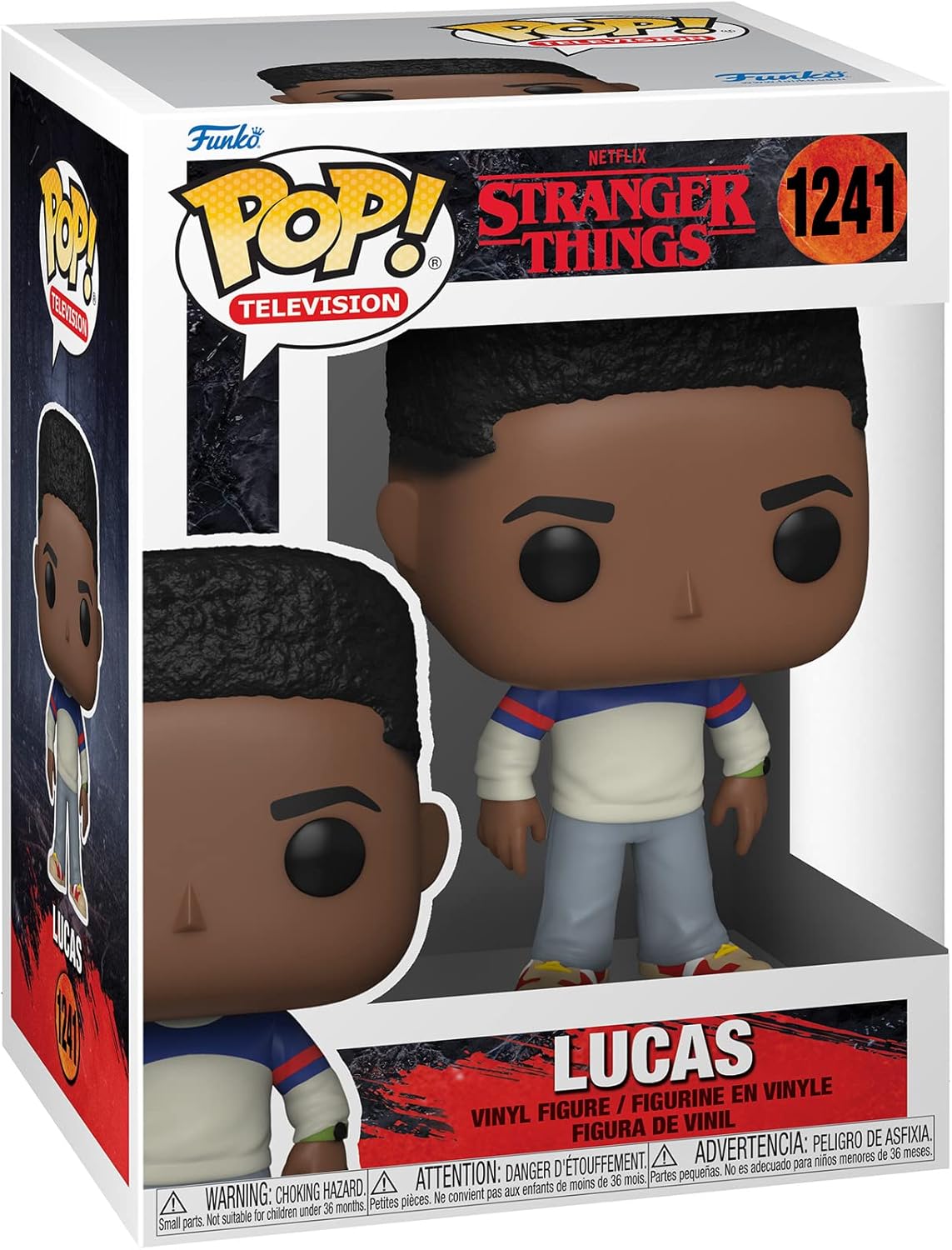 Funko Pop Stranger Things - Lucas 1241 Image 1 VR.LV Funko Pop! Stranger Things - Lucas #1241 Image 1