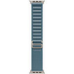 Apple Watch Ultra 3 49mm Natur Titanium Case with Light Blue/Alpine Loop MMEWM4 Image 3