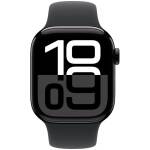 Apple Watch Series 10 42mm Midnight Black Sport Band M/L MWWF3 Image 2