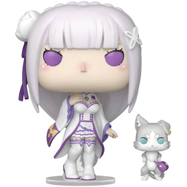 Funko Pop! Re: Zero - Emilia with Puck #2112 Image 2