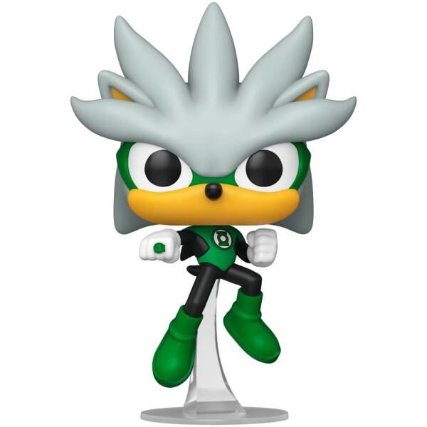 Funko Pop! Justice League & Sonic - Silver as The Green Lantern #592 Image 2