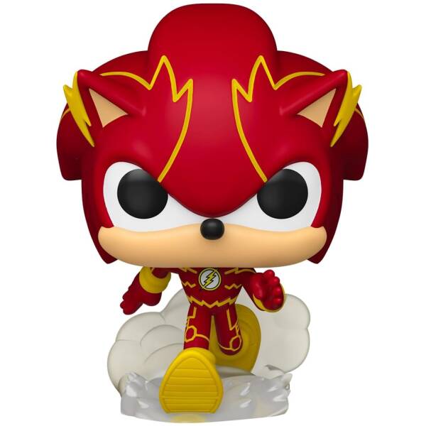 Funko Pop! Justice League & Sonic - Sonic/Flash Hybrid #593 Image 2