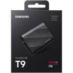 Samsung Portable 1TB SSD T9 Black Image 2