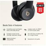 Beats Solo 4 Black & Gold Image 2