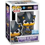 Funko Pop! Justice League & Sonic - Shadow as Batman #591 Image 1