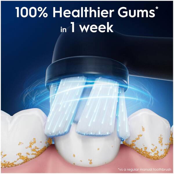 Oral-B iO Gentle Care Black (pack of 8) Image 2