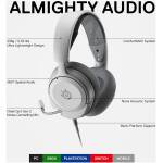 Steelseries Arctis Nova 1 White Image 3