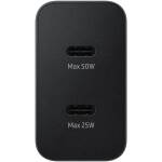 Samsung Travel Charger Duo 50W with cable Black EP-T5020 Image 2