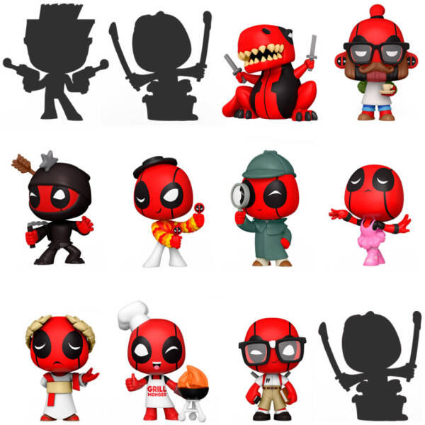 Funko Mystery Minis Marvel Deadpool 30th (Assorted/Random) Image 2