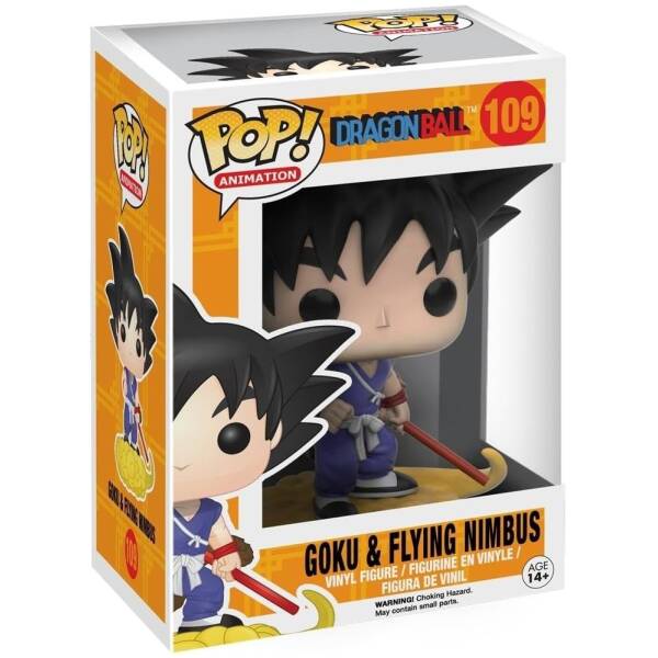 Funko Pop! Dragon Ball - Goku & Flying Nimbus #109 Image 1