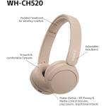 Sony WH-CH520 Beige Image 4