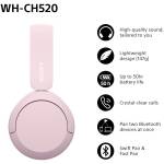 Sony WH-CH520 Pink Image 2