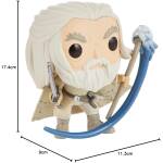 Funko Pop! Exclusive: The Lord of the Rings - Gandalf the White #1203 (Glow in the dark) Image 4