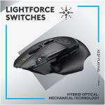 Logotech G502 X Lightspeed Wireless Gaming Mouse Image 2