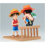 Monkey D. Luffy and Portgas D. Ace One Piece Action Figure 8 cm Image 3