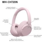 Sony WH-CH720N Pink Image 3