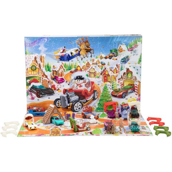 Hot Wheels 2025 Advent Calendar JCB47 Image 2