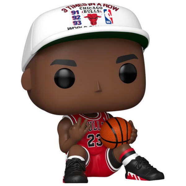 Funko Pop! NBA Chicago Bulls - Michael Jordan 3 Times in a Row #222 Image 2