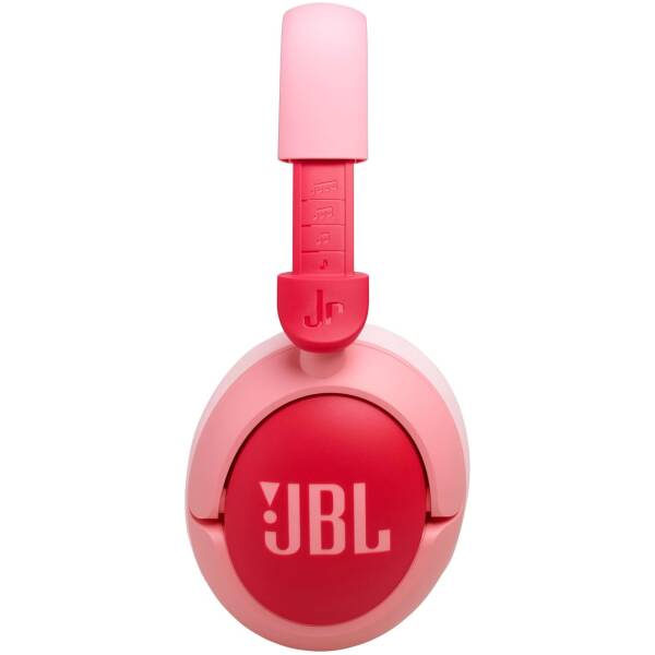 JBL JR470NC Wireless On-Ear Headphones for Kids Pink Image 2