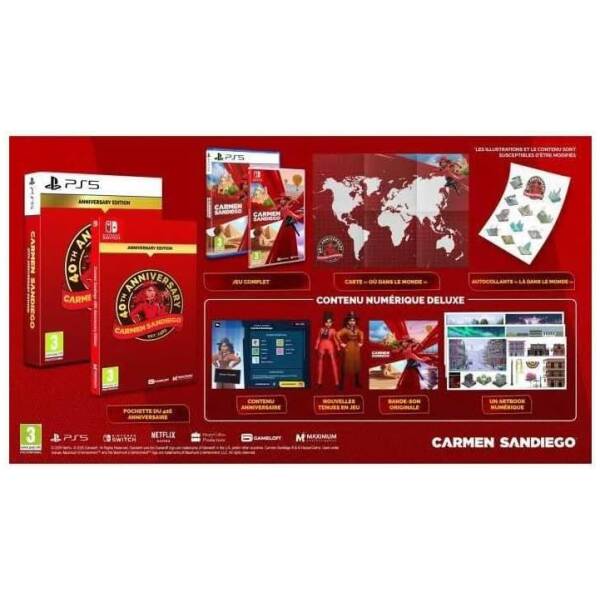PS5 Carmen Sandiego 40th Anniversary Edition PPSA 27168 Image 2