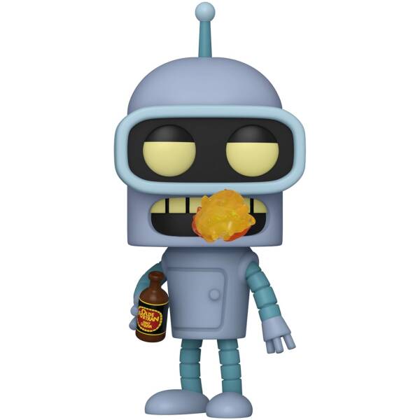 Funko Pop! Futurama - Bender #1757 Limited Glow Chase Image 2