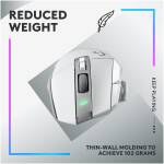Logitech Mouse Wireless G502 X LIGHTSPEED White Image 6