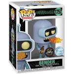 Funko Pop! Futurama - Bender #1757 Limited Glow Chase Image 1