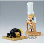 One Piece Sanji and Zeff 2 Action Figure 8 cm Image 1