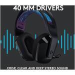 Logitech G 535 LIGHTSPEED Wireless Gaming Headset Black Image 6