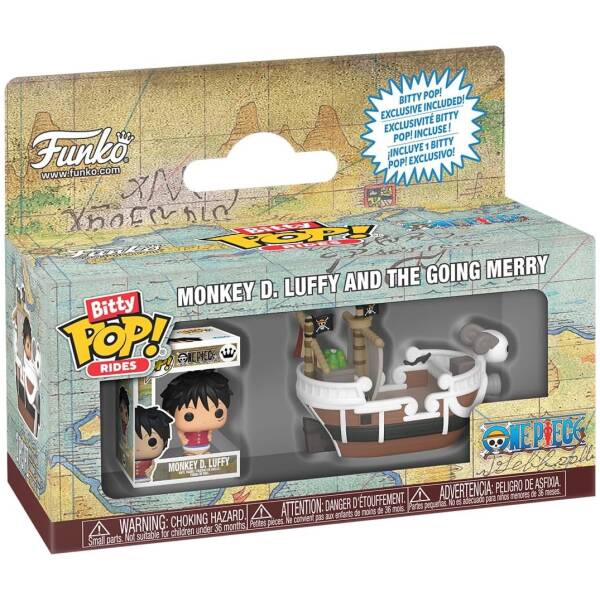 Funko Bitty Pop! One Piece - Monkey D. Luffy and the Going Merry Image 2
