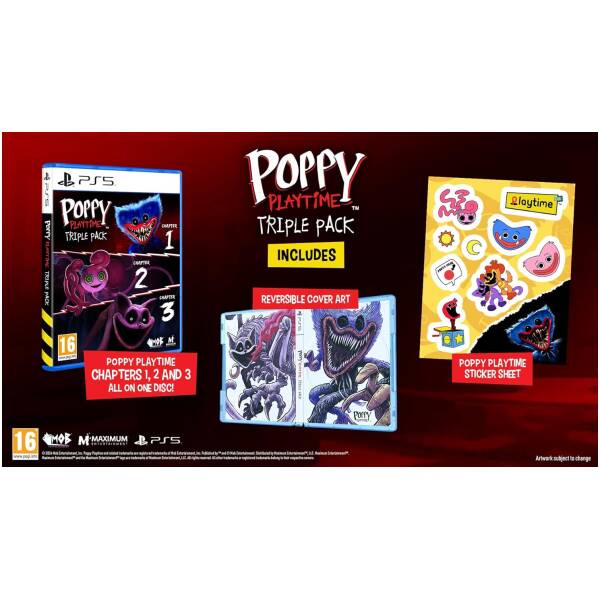 PS5 Poppy Playtime Triple Pack PPSA 25553 Image 2