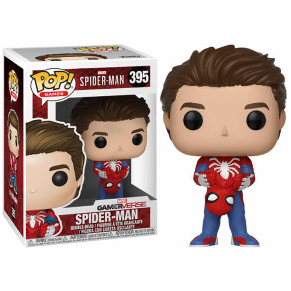 Funko Pop! Marvel Spider-Man - unmasked Spider-Man #395 Image 1