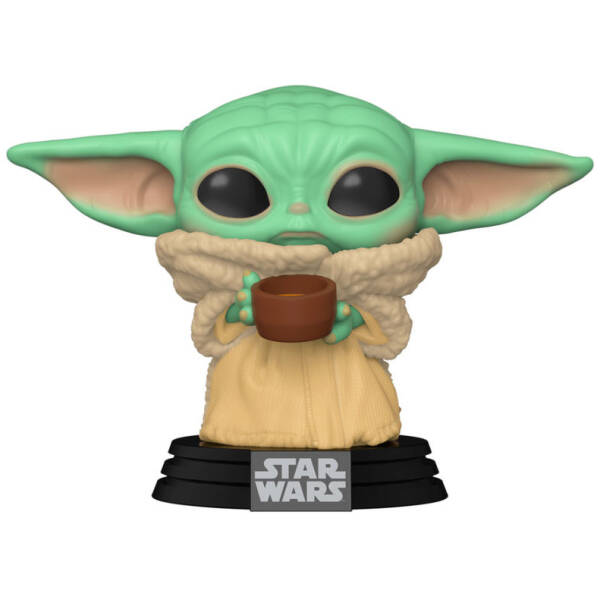 Funko Pop! Star Wars Mandalorian - The Child with Cup #378 Image 2