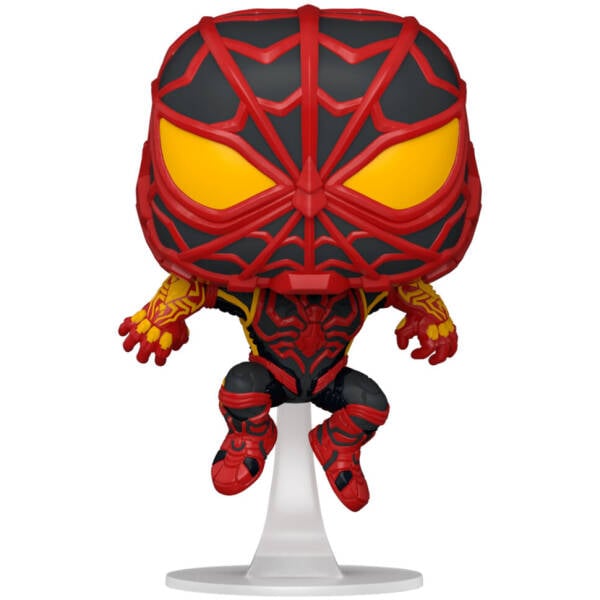 Funko Pop! Marvel Spiderman Miles Morales - S.T.R.I.K.E. Suit #766 Image 2
