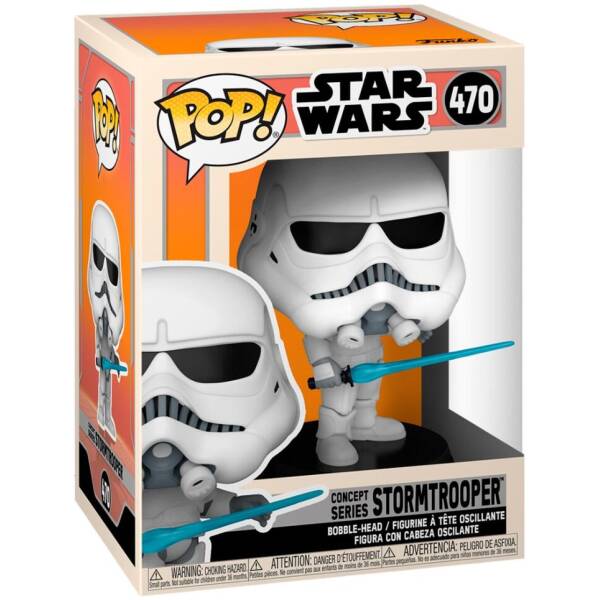 Funko Pop! Star Wars - Concept Series Stormtrooper #470 Image 1