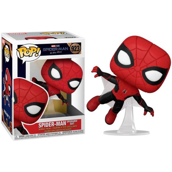 Funko Pop! Marvel Spiderman No Way Home - Spiderman Upgraded Suit #923 Image 1