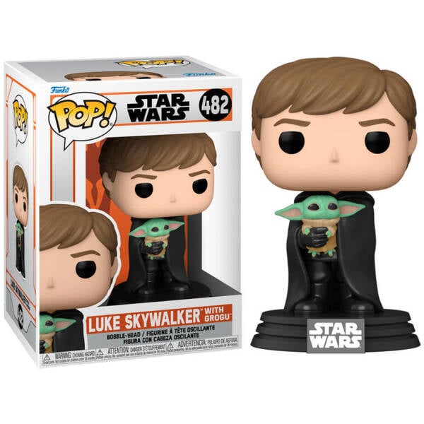 Funko Pop! Star Wars Mandalorian - Luke with Child #482 Image 2
